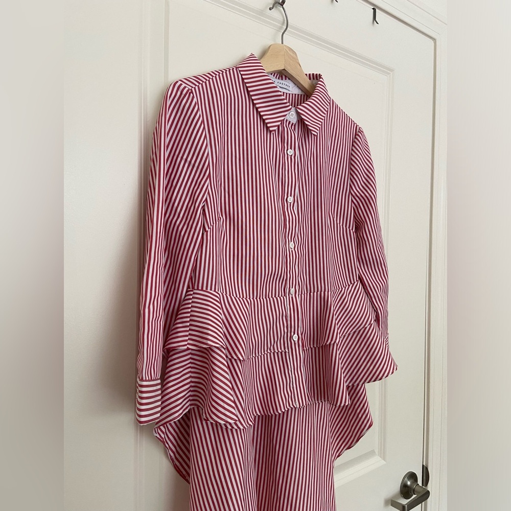 Anthropologie English Factory striped button down top